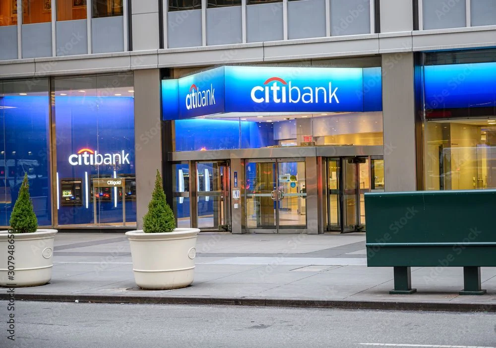 Citibank branch location representing MJ Stone and Tile bank project experience